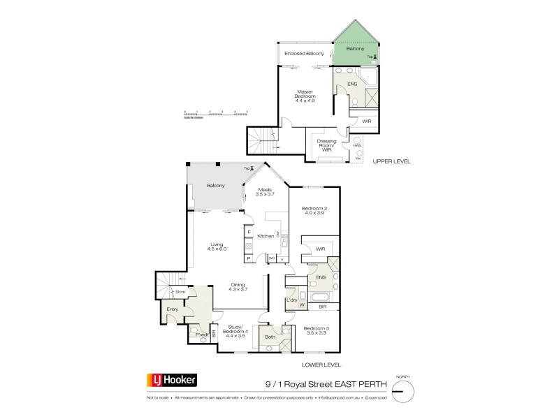 9/1 Royal Street, East Perth WA 6004 Floorplan