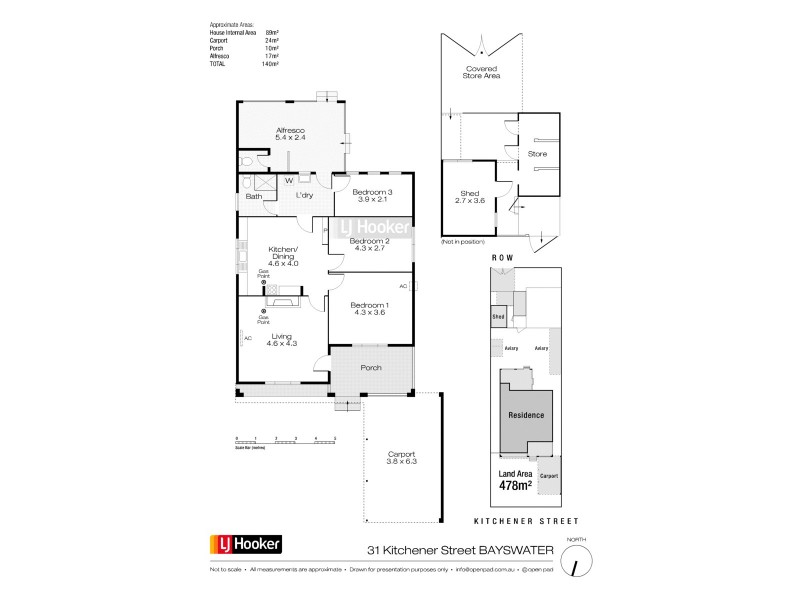31 Kitchener Avenue, Bayswater WA 6053 Floorplan