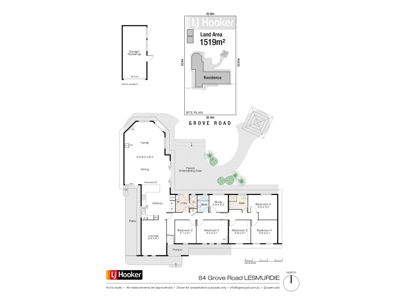 84 Grove Road, Lesmurdie WA 6076 Floorplan