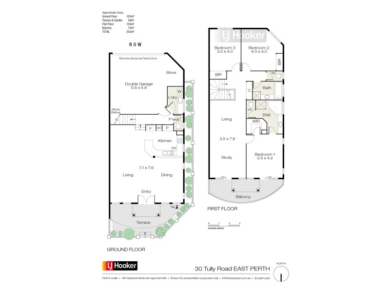 30 Tully Road, East Perth WA 6004 Floorplan