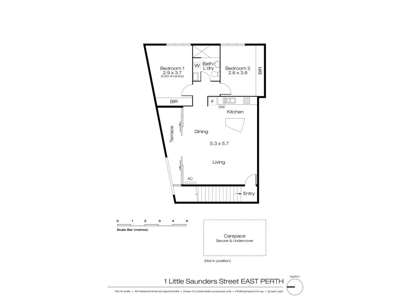 1 Little Saunders Street, East Perth WA 6004 Floorplan