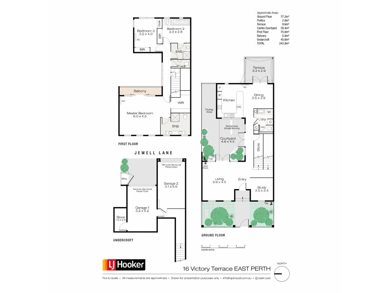16 Victory Terrace, East Perth WA 6004 Floorplan