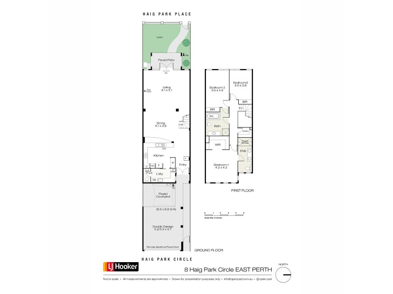 8 Haig Park Circle, East Perth WA 6004 Floorplan