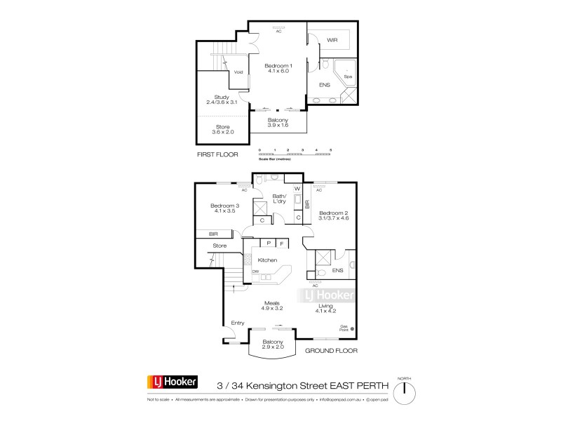 3/34 Kensington Street, East Perth WA 6004 Floorplan
