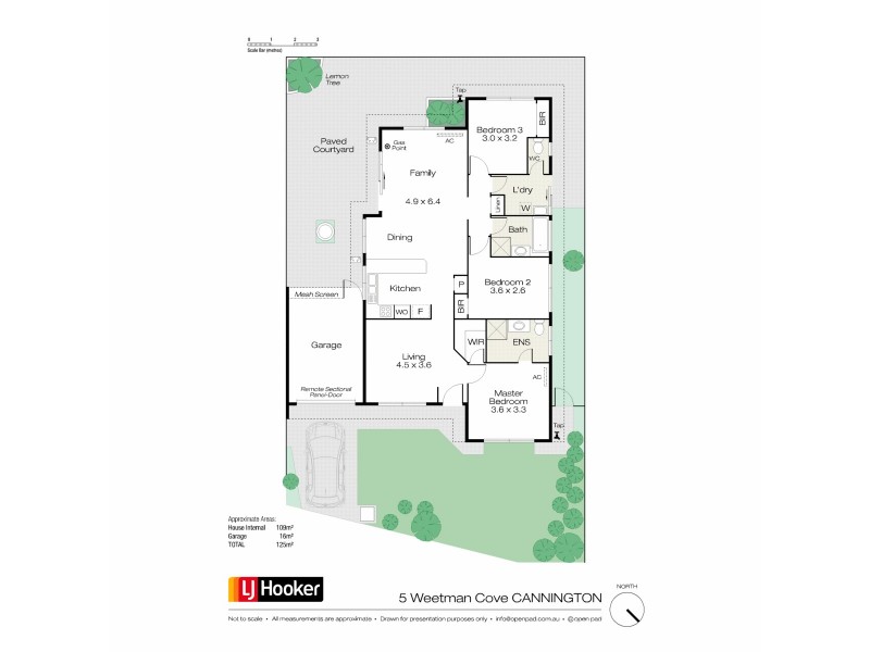 5 Weetman Cove, Cannington WA 6107 Floorplan