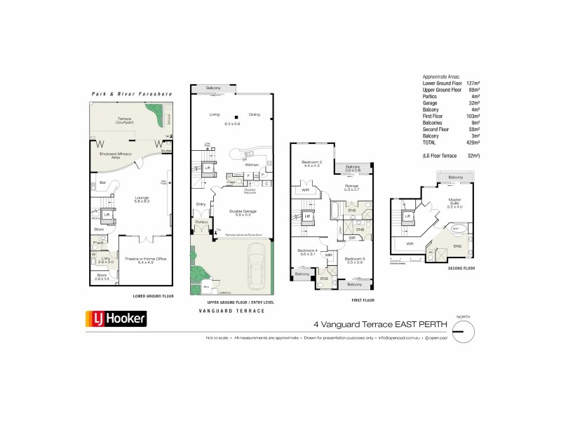 4 Vanguard Terrace, East Perth WA 6004 Floorplan