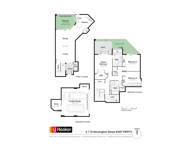 2/12 Kensington Street, East Perth WA 6004 Floorplan