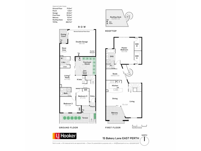 15 Bakery Lane, East Perth WA 6004 Floorplan