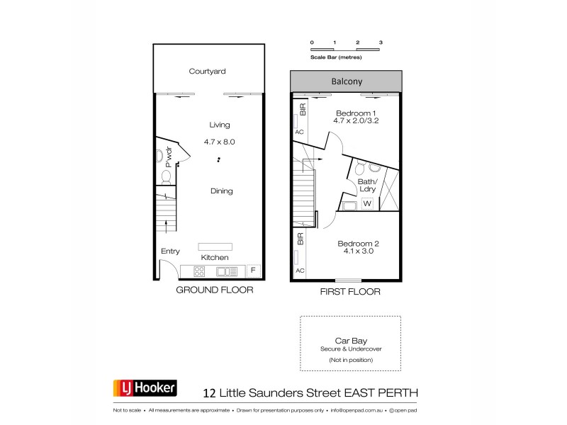 12 Little Saunders Street, East Perth WA 6004 Floorplan