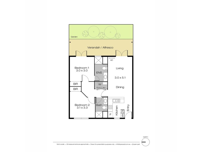 10/22 Nile Street, East Perth WA 6004 Floorplan