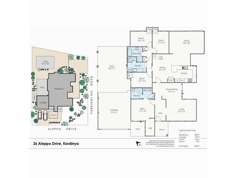 26 Aleppo Drive, Kardinya WA 6163 Floorplan
