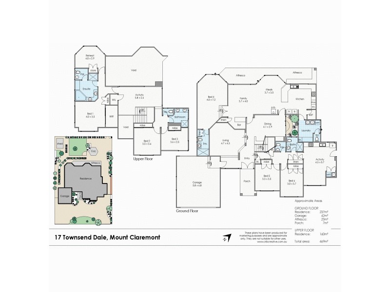17 Townsend Dale, Mount Claremont WA 6010 Floorplan