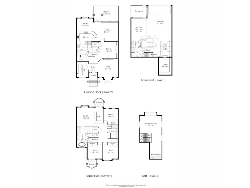 8 Victory Terrace, East Perth WA 6004 Floorplan