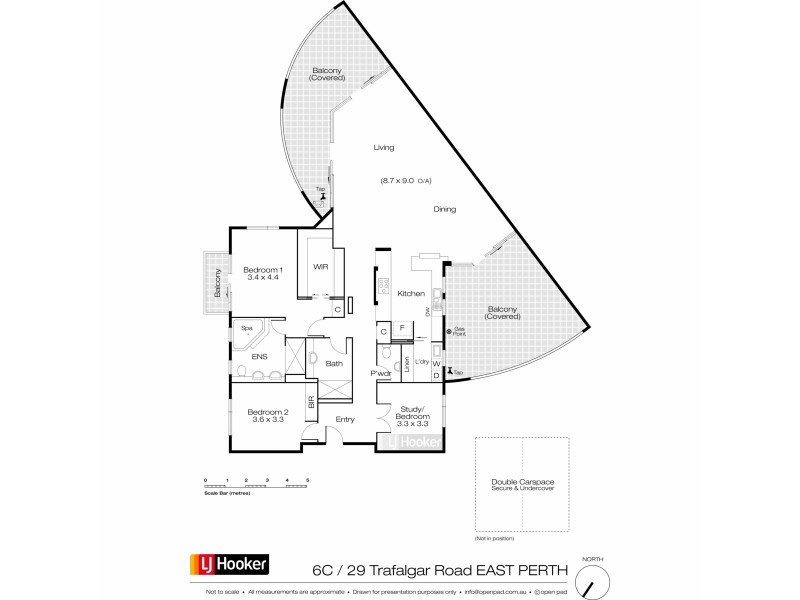 6C/29 Trafalgar Road, East Perth WA 6004 Floorplan