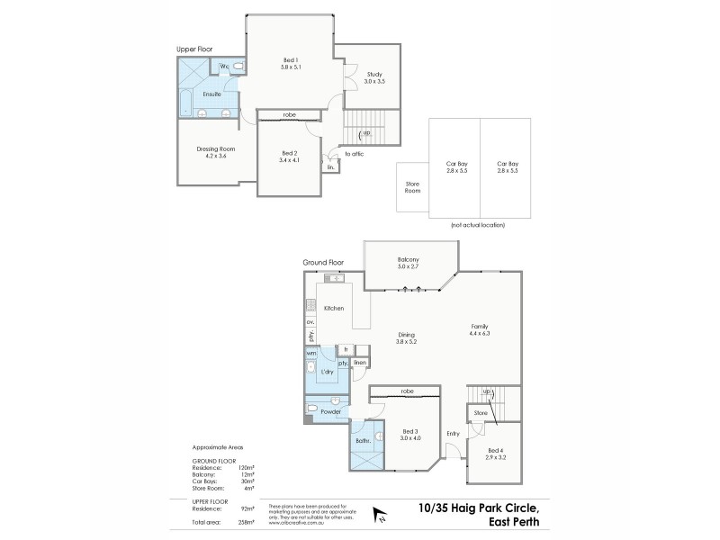 10/35 Haig Park Circle, East Perth WA 6004 Floorplan