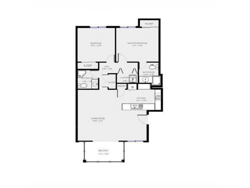 17/20 Pendal Lane, Perth WA 6000 Floorplan