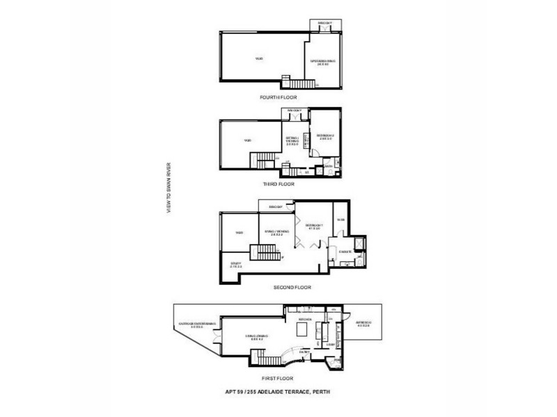 59/255 Adelaide Terrace, Perth WA 6000 Floorplan