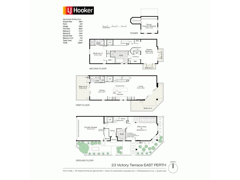 23 Victory Terrace, East Perth WA 6004 Floorplan