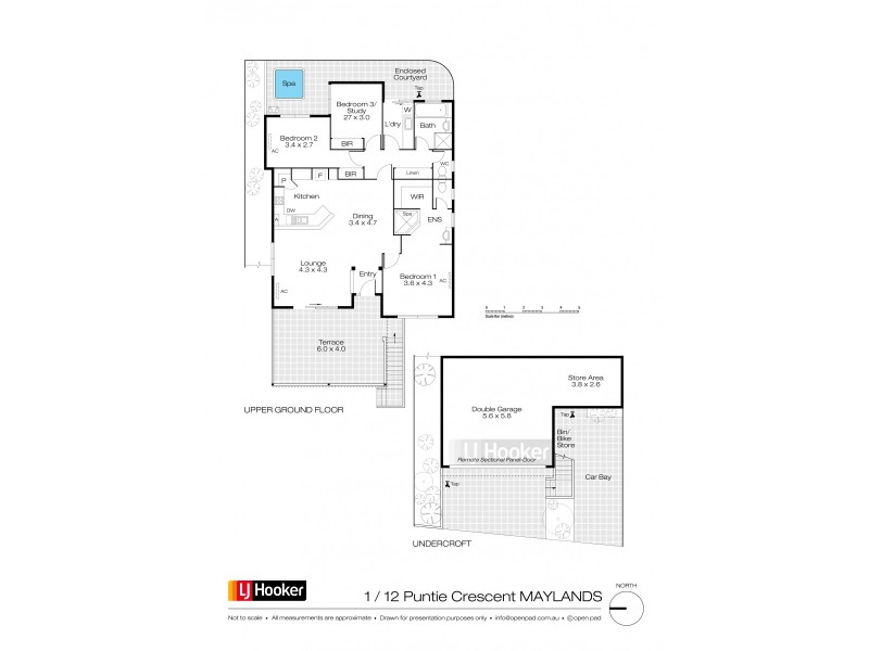 1/12 Puntie Crescent, Maylands WA 6051 Floorplan