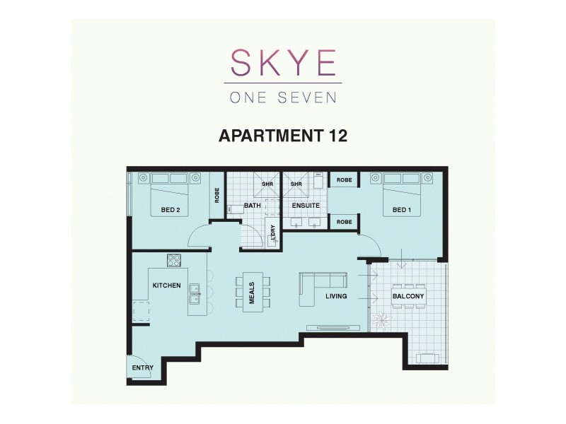 12/17 Wickham Street, East Perth WA 6004 Floorplan