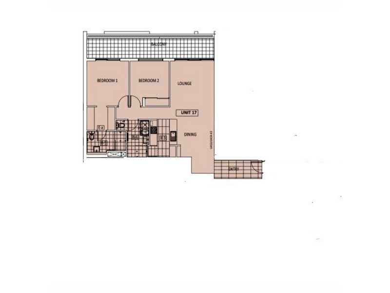 17/188 Newcastle Street, Perth WA 6000 Floorplan