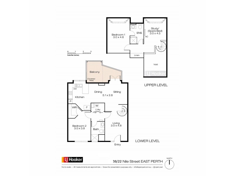 38/22 Nile Street, East Perth WA 6004 Floorplan