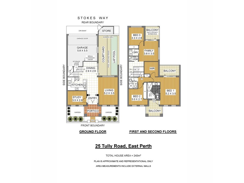 25 Tully Road, East Perth WA 6004 Floorplan