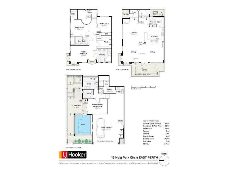 15 Haig Park Circle, East Perth WA 6004 Floorplan