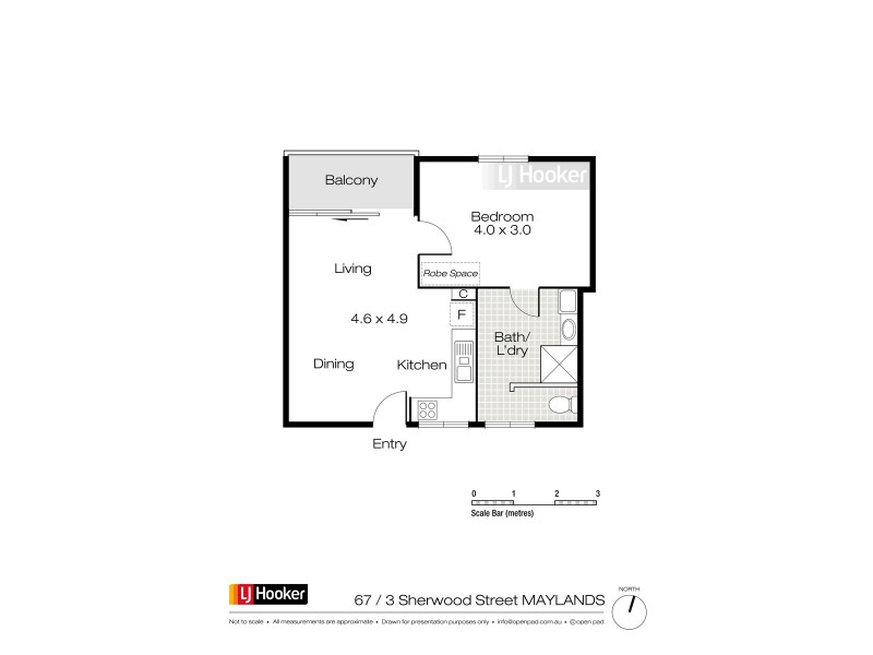 67/3 Sherwood Street, Maylands WA 6051 Floorplan