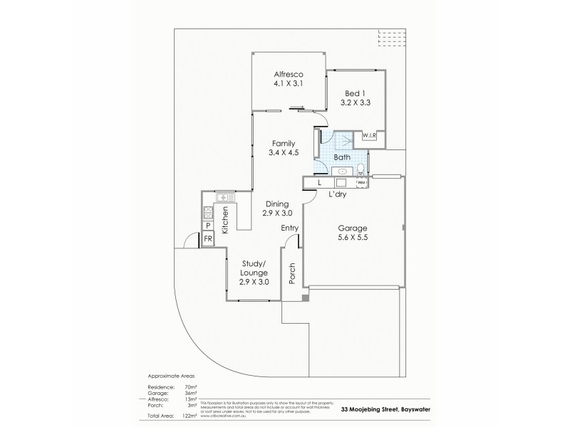 33 Moojebing Street, Bayswater WA 6053 Floorplan