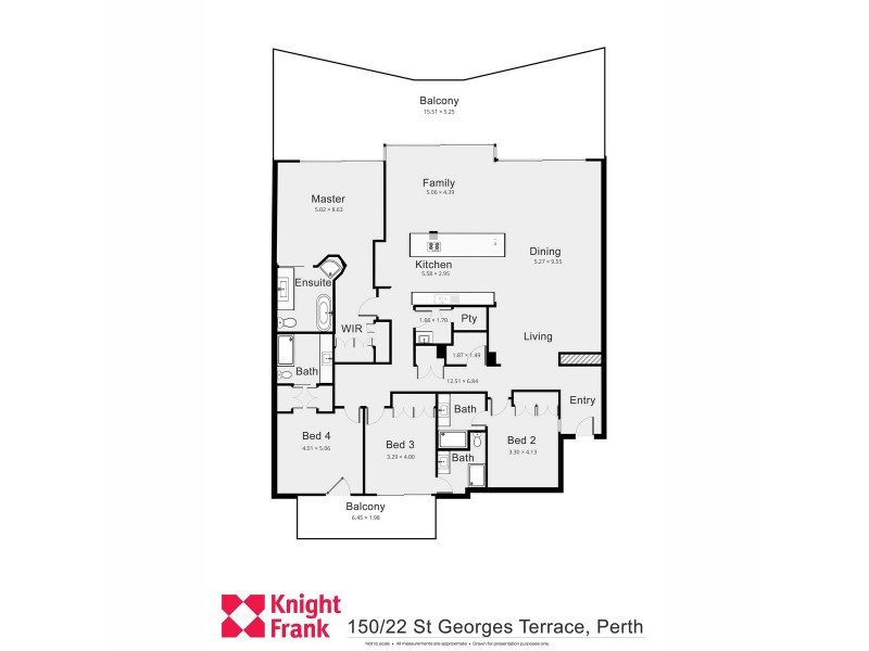 150/22 St Georges Terrace, Perth WA 6000 Floorplan