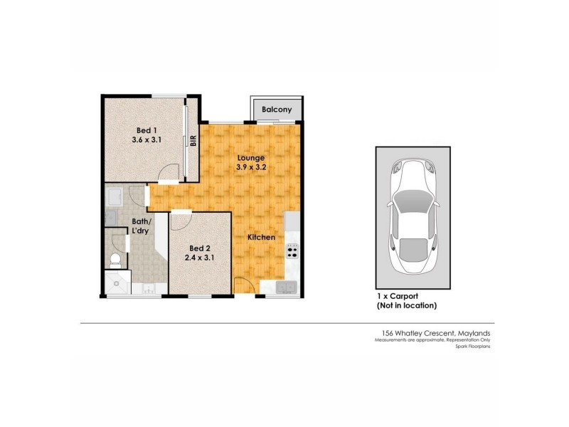 32/156 Whatley Crescent, Maylands WA 6051 Floorplan
