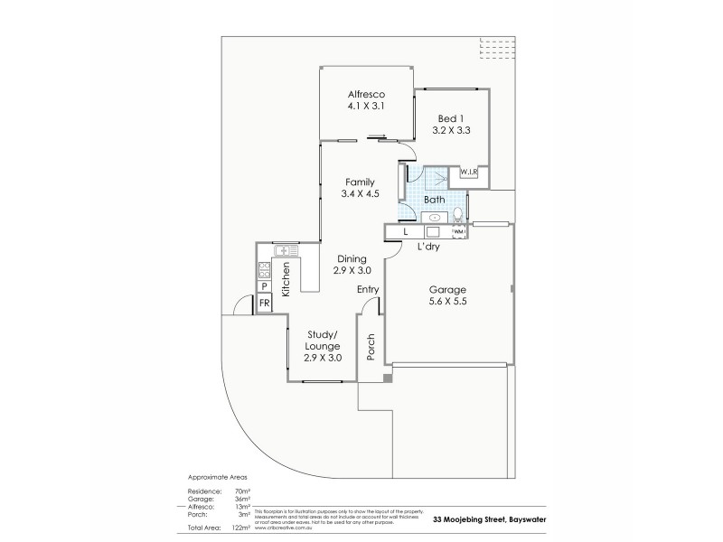 33 Moojebing Street, Bayswater WA 6053 Floorplan