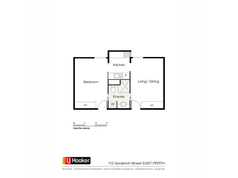 814/112 Goderich Street, East Perth WA 6004 Floorplan