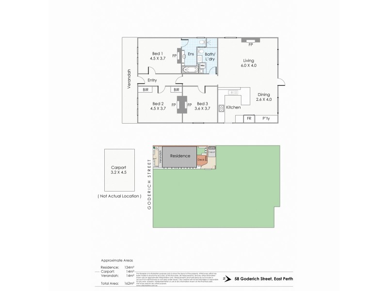58 Goderich Street, East Perth WA 6004 Floorplan