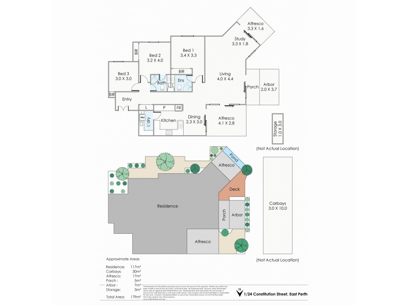 1/24 Constitution Street, East Perth WA 6004 Floorplan