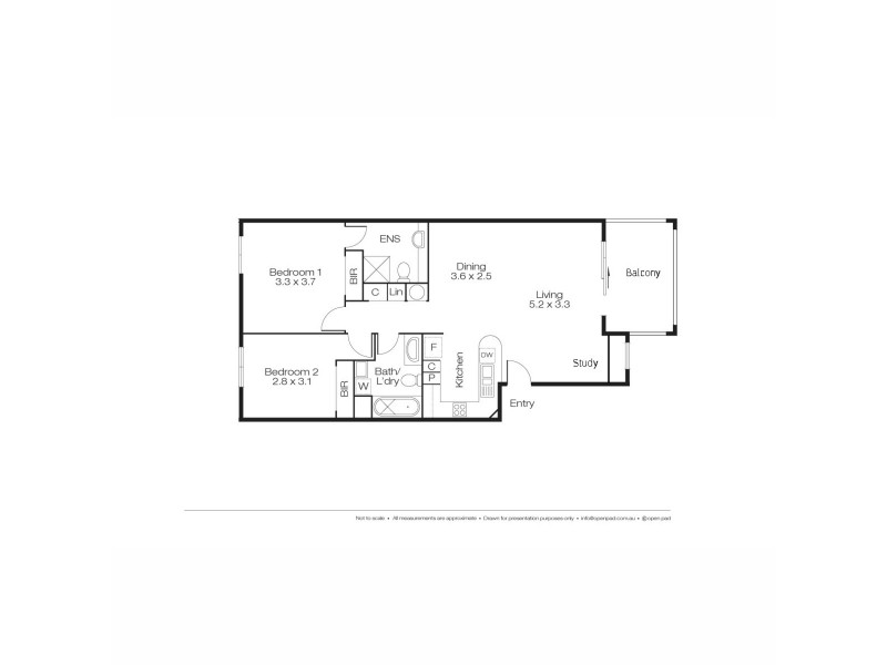 36/5 Delhi Street, West Perth WA 6005 Floorplan