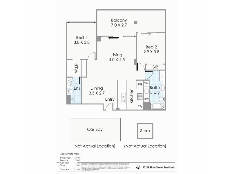 17/18-22 Plain Street, East Perth WA 6004 Floorplan