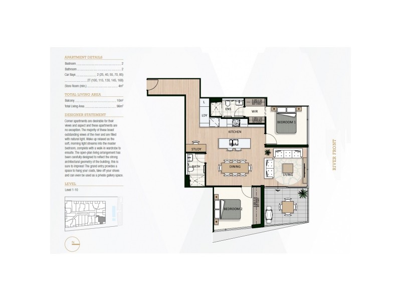 204/60 Riversdale Road, Rivervale WA 6103 Floorplan