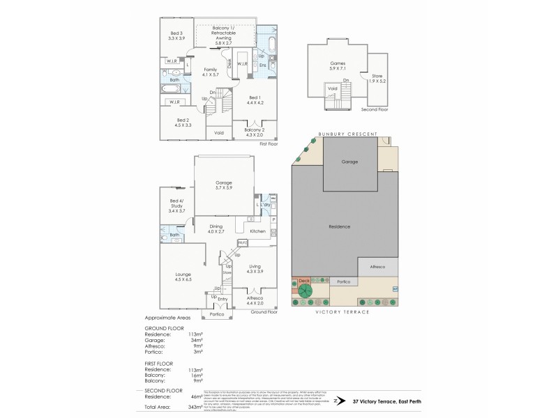 37 Victory Terrace, East Perth WA 6004 Floorplan