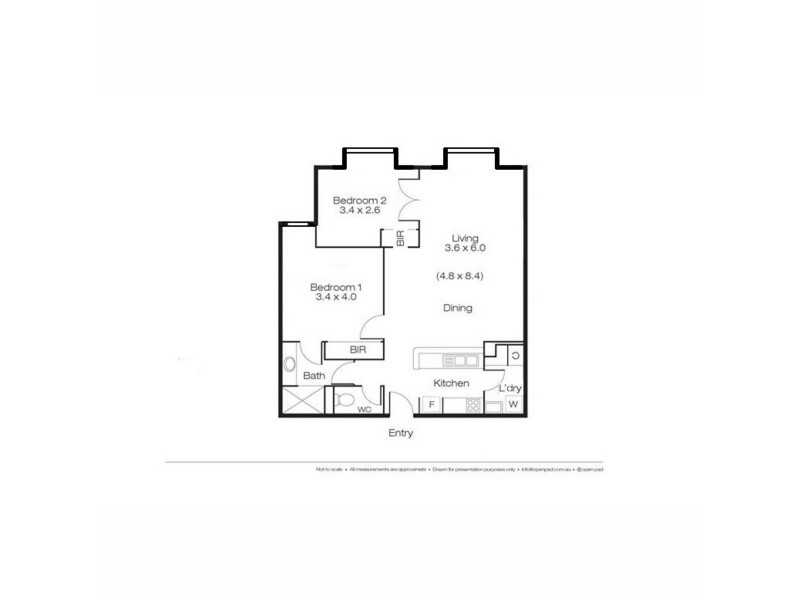 43/11 Regal Place, East Perth WA 6004 Floorplan