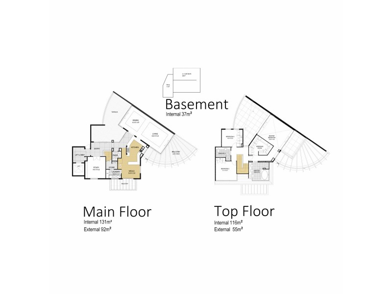 7B/29 Trafalgar Road, East Perth WA 6004 Floorplan