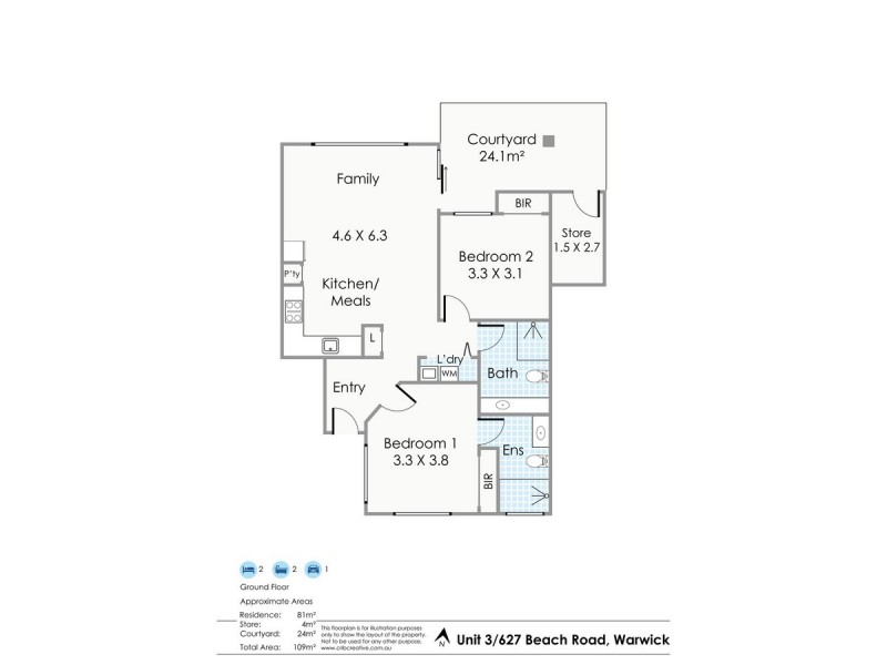 3/627 Beach Road, Warwick WA 6024