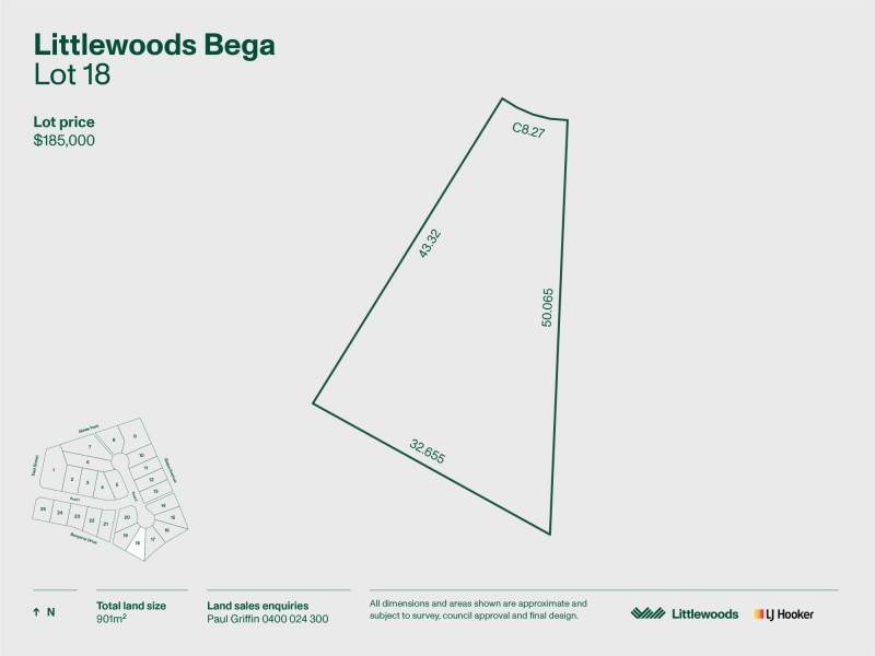 Lot 1-25 East Street, Bega NSW 2550