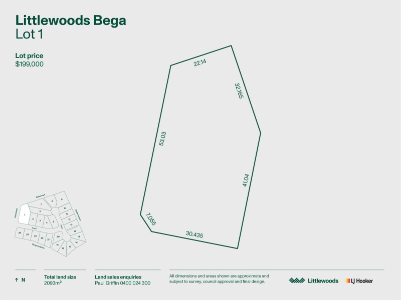 Lot 1 Littlewoods Estate, Bega NSW 2550