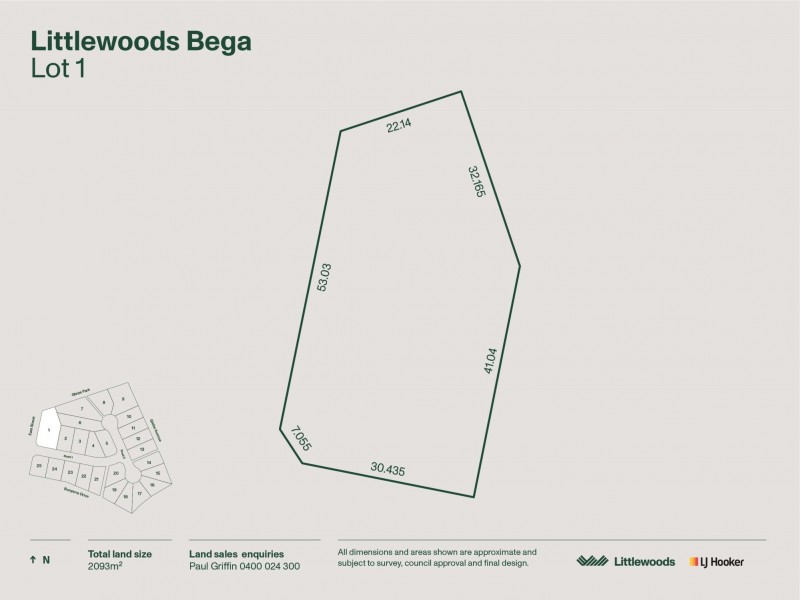 Lot 1 Littlewoods Estate, Bega NSW 2550