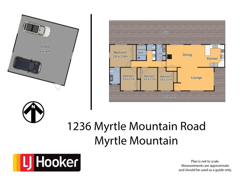 1236 Myrtle Mountain Road, Candelo NSW 2550 Floorplan