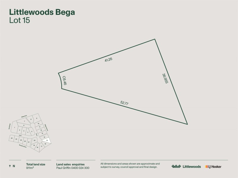 Lot 15 Littlewoods Estate, Bega NSW 2550