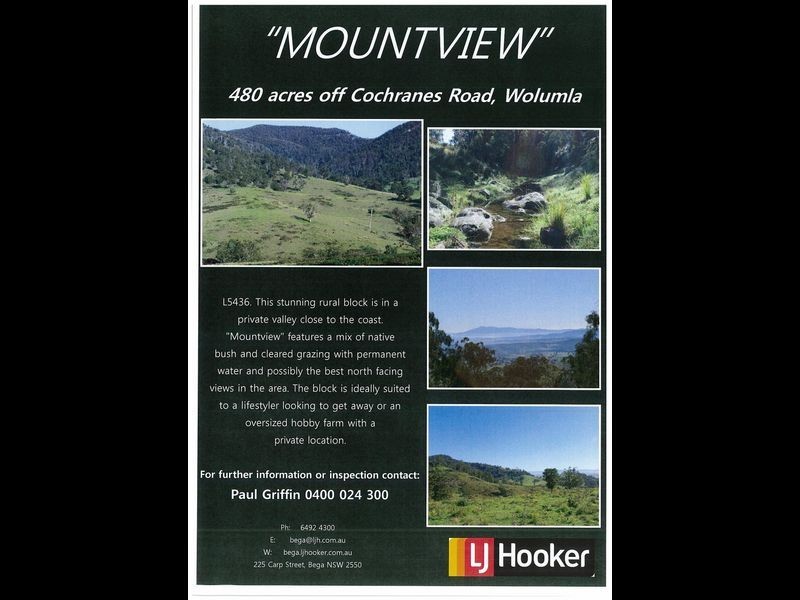 Mountview Cochranes Road, Wolumla NSW 2550