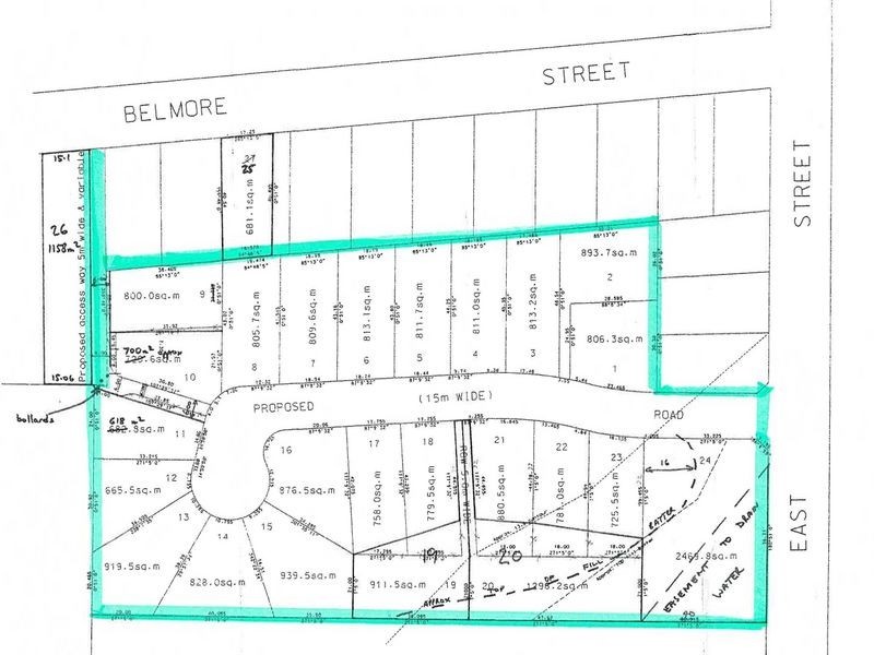 Fronts East St access to Belmore St, Bega NSW 2550